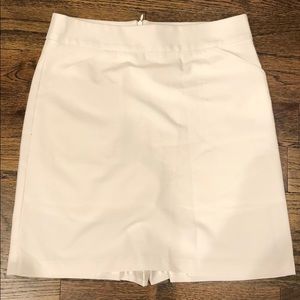 White Golf Skirt